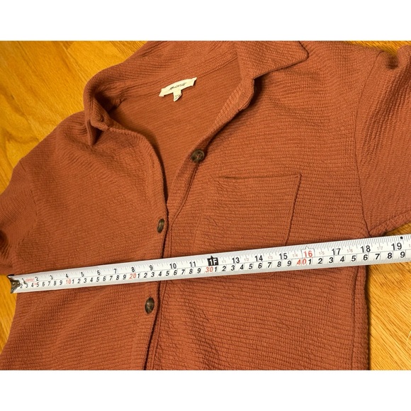 Madewell Textural Knit Shirt-Jacket - Picture 8 of 10